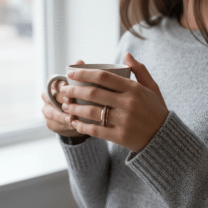 Wooden ring for women