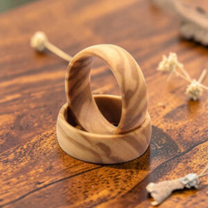 Olive wood ring