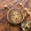 Anillo de madera de lobo