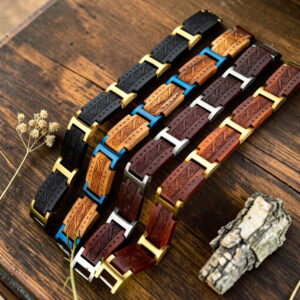 Wooden bracelet for men