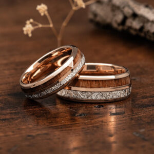 Anello in legno da uomo